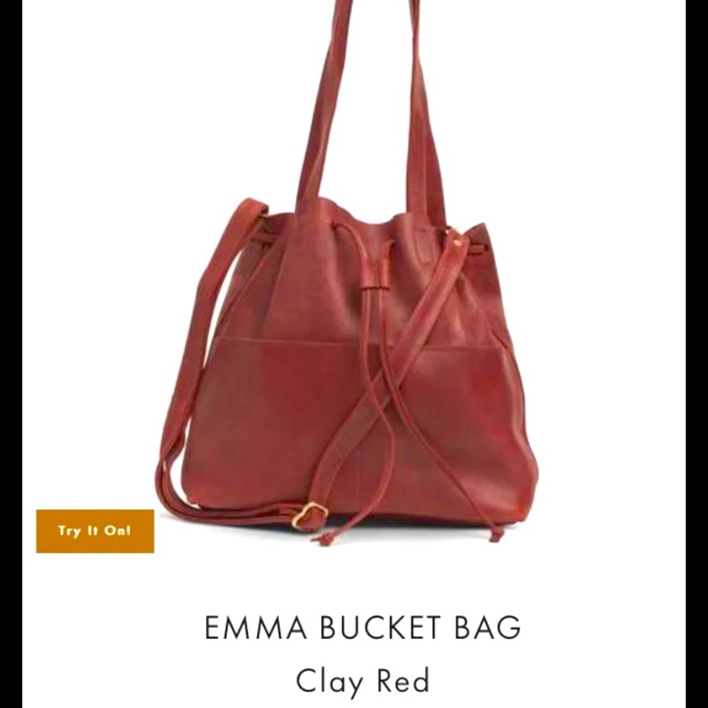 Parker Clay Emma Bucket Bag